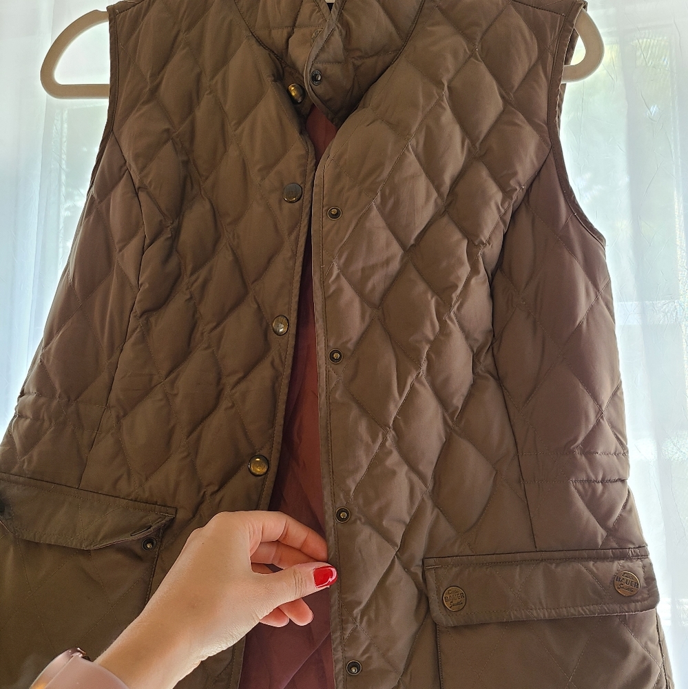 Barbour Style Quilted vest